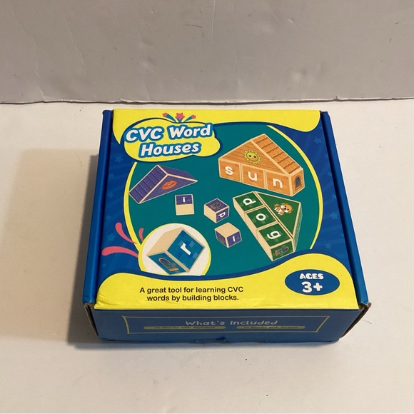Other - CVC Word Houses Learning Blocks